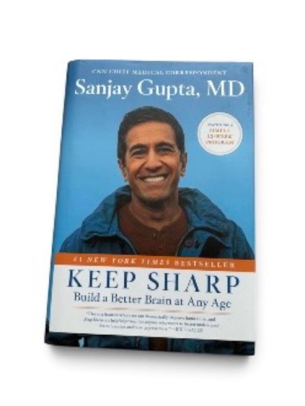3 for $15😍 Keep Sharp BOOK: Build a Better Brain at Any Age: Gupta M.D., Sanjay